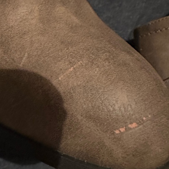 Hot Tomato Tan Ankle Booties 12M - Picture 7 of 8